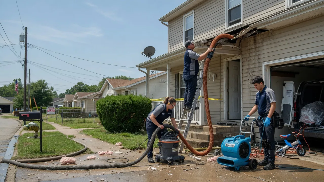 Water Damage Restoration in Saltillo, TN near me